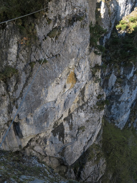 Valkastiel-Klettersteig: Seilbr&uuml;cke