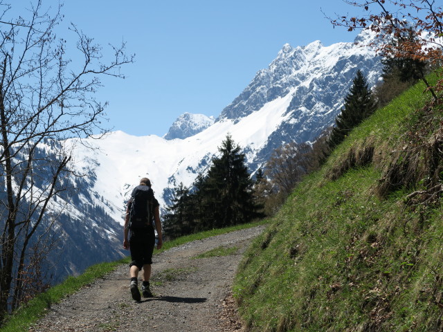 Marisa zwischen Graveser M&uuml;hle und Kapelle Valleu
