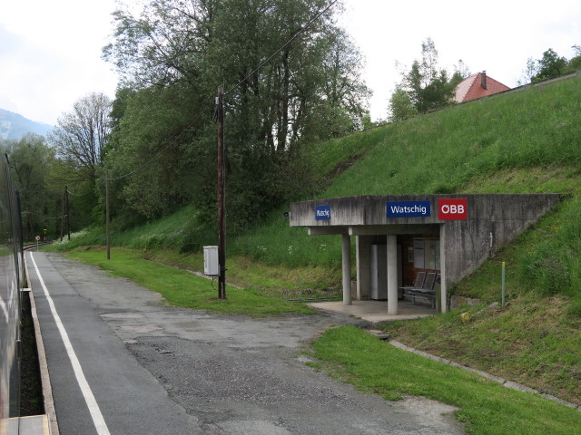 Haltestelle Watschig, 591 m