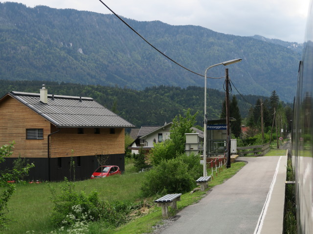 Haltestelle Presseggersee, 572 m