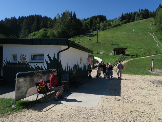 'Der wilde Berg': Talstation