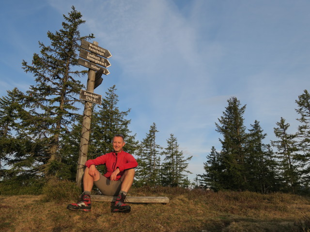 Ich am Bernkogel, 1.740 m (27. Mai)