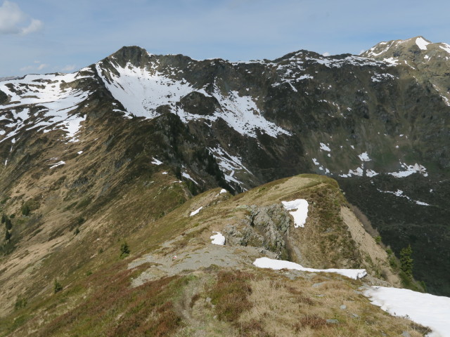 vom Spieleckkogel Richtung Nordwesten (27. Mai)