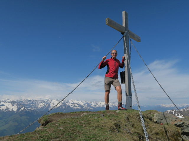 Ich am B&auml;rensteigkopf, 2.225 m (29. Mai)