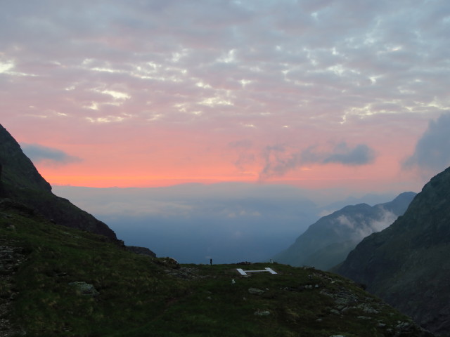 von der Wangenitzseeh&uuml;tte Richtung Osten (2. Juli)
