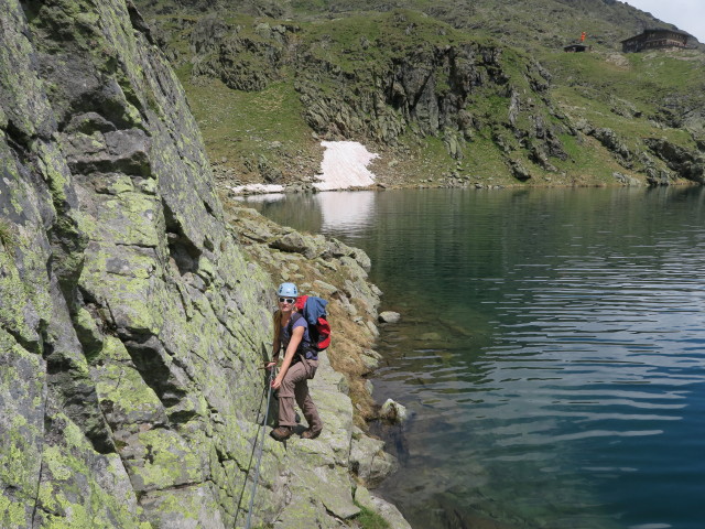 Wangenitzsee-Klettersteig: Evelyn (2. Juli)