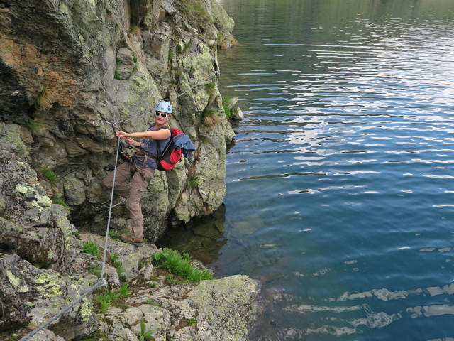 Wangenitzsee-Klettersteig: Evelyn (2. Juli)