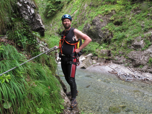 Klabauter-Klettersteig: Helmut