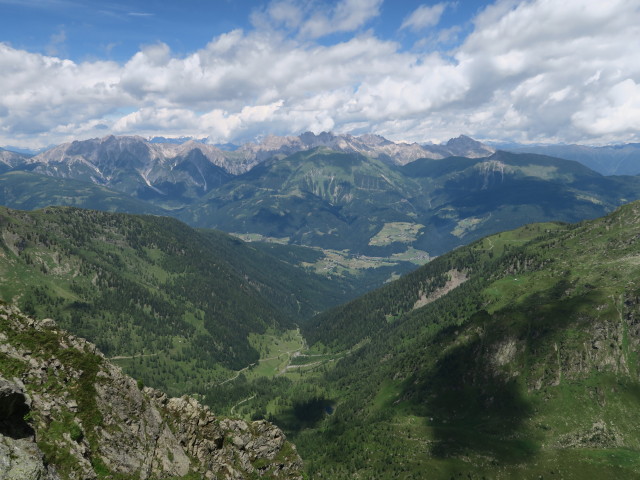 Lienzer Dolomiten vom Steinwand-Klettersteig aus