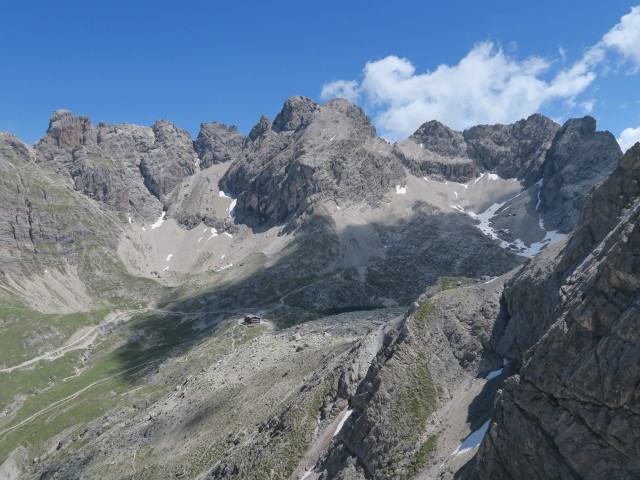 Gro&szlig;e Sandspitze von der Route 'Haspinger' aus