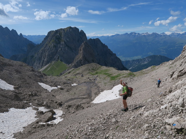 Josef und Werner zwischen Teplitzer Spitze und Kerschbaumert&ouml;rl