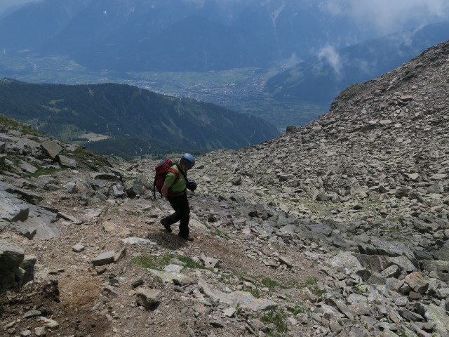 Helmut auf Weg 913 zwischen Schleinitz und Neualplseen