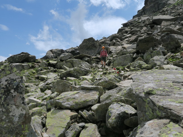 Hannelore auf Weg 913 zwischen Schleinitz und Neualplseen