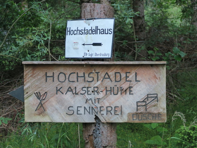 Zabratsteig zwischen Drau und B&auml;renkopf (9. Juli)