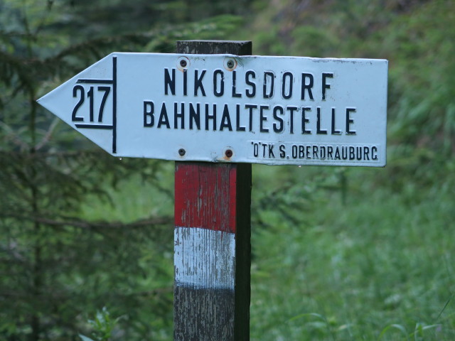 Zabratsteig zwischen Drau und B&auml;renkopf (9. Juli)