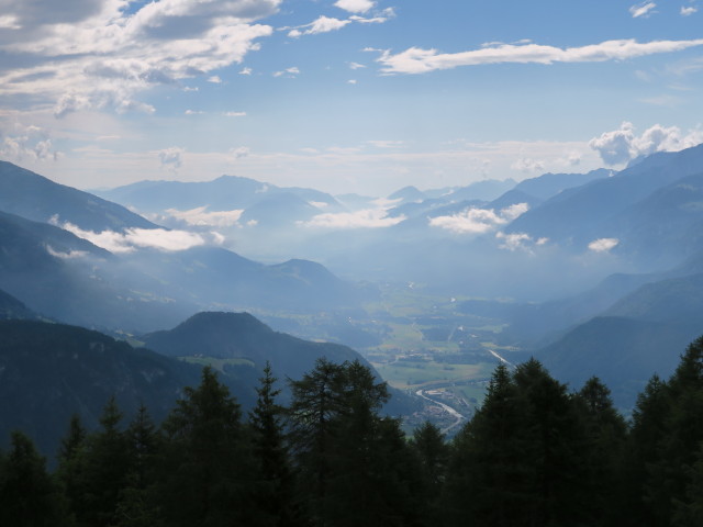 Drautal von der Stadelwiese aus (9. Juli)