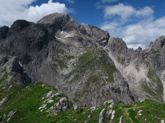 Hochstadel vom Rudnigkofel aus (9. Juli)