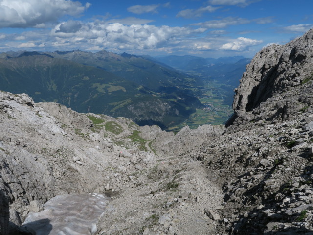 Rudnigweg zwischen Hochstadel und Garnitzenkar (9. Juli)