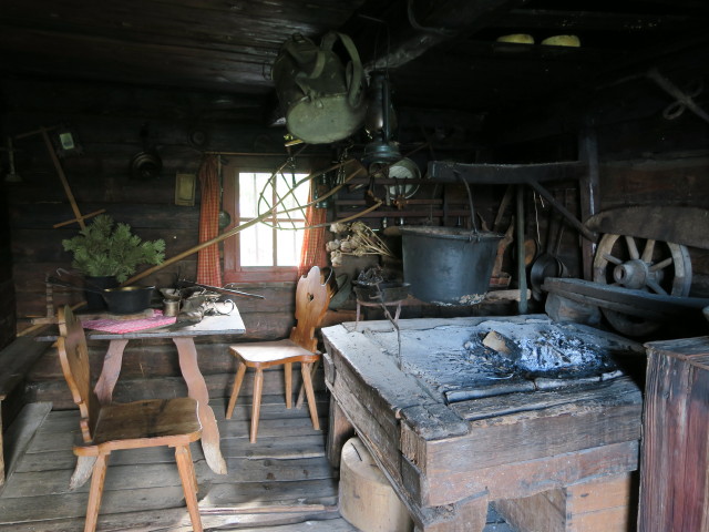 H&uuml;ttenmuseum Kalserh&uuml;tte, 1.800 m (9. Juli)