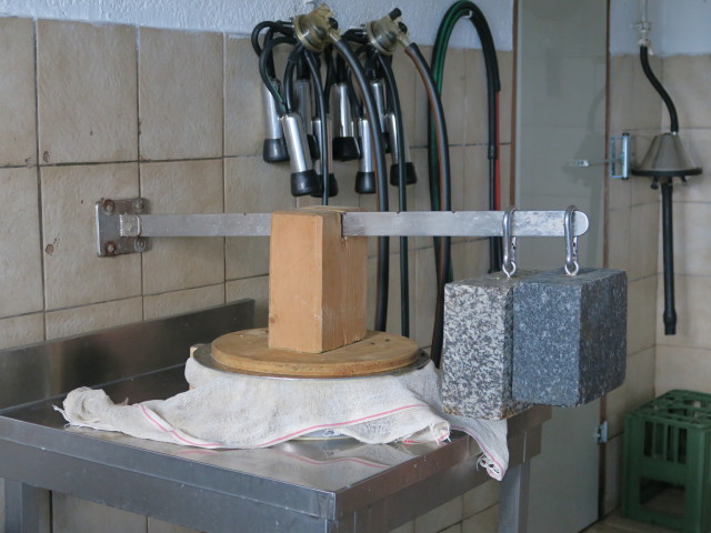 Almk&auml;serei Kalser H&uuml;tte, 1.800 m (9. Juli)