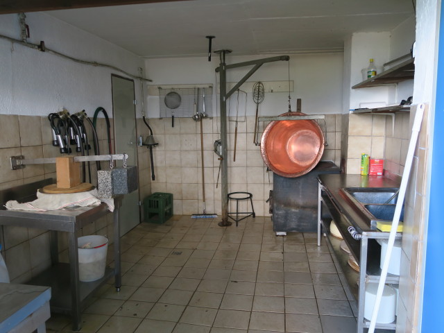 Almkäserei Kalser Hütte, 1.800 m (9. Juli)