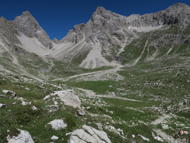 Dreit&ouml;rlweg zwischen Kuhleitent&ouml;rl und Laserzt&ouml;rl (10. Juli)