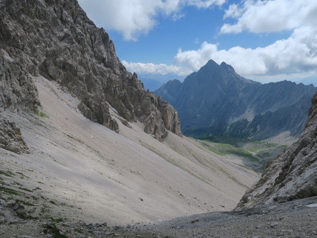 Dreit&ouml;rlweg zwischen Kuhleitent&ouml;rl und Laserzt&ouml;rl (10. Juli)