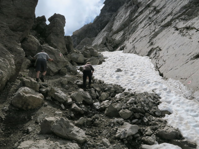 Dreit&ouml;rlweg zwischen Laserzt&ouml;rl und Laserzsee (10. Juli)