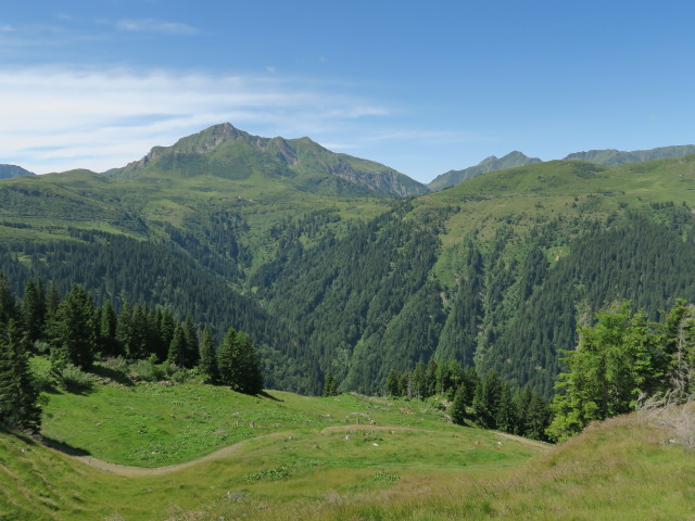 Fendenigkofel von der N&ouml;lblinger H&ouml;he aus (16. Juli)