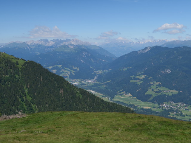 von der N&ouml;lblinger H&ouml;he Richtung Nordwesten (16. Juli)