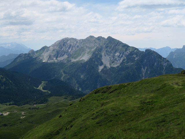 von der Waidegger Höhe Richtung Süden (16. Juli)