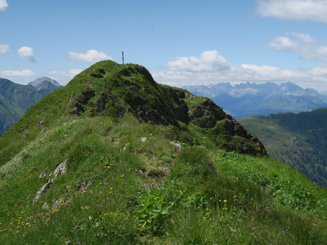 Weg 425 zwischen Lodint&ouml;rl und Findenigkofel (16. Juli)