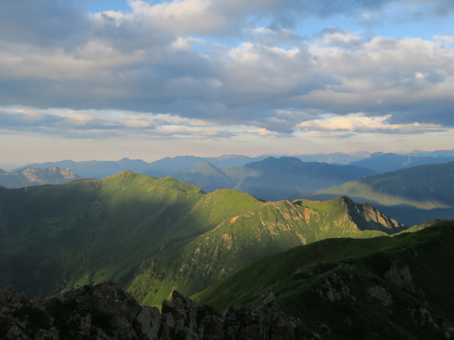 vom Hohen Trieb Richtung S&uuml;dwesten (17. Juli)