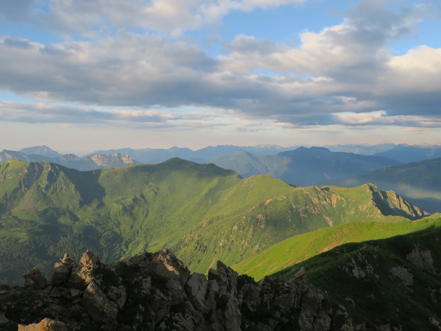 vom Hohen Trieb Richtung S&uuml;dwesten (17. Juli)
