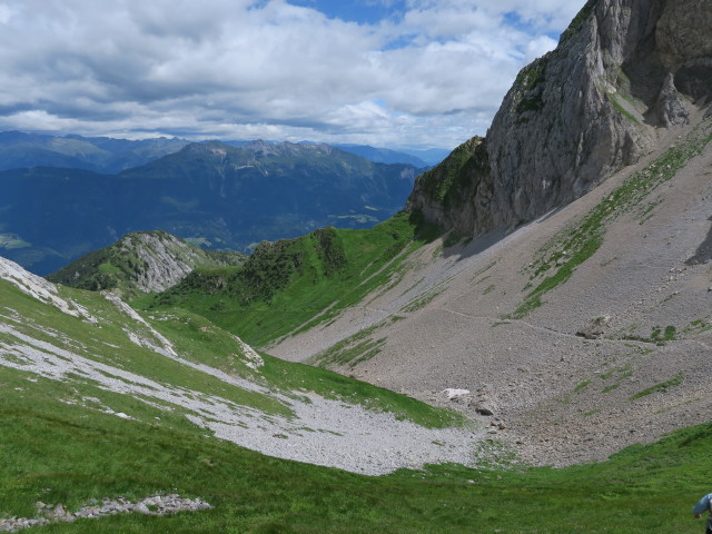 Weg 430 zwischen Spielbodent&ouml;rl und W&uuml;rmlacher Polinik (17. Juli)