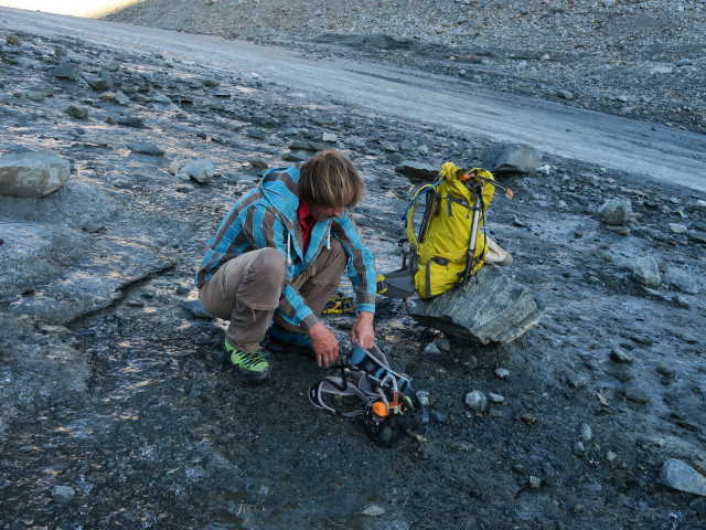 J&ouml;rg am Alpeiner Ferner (30. Juli)