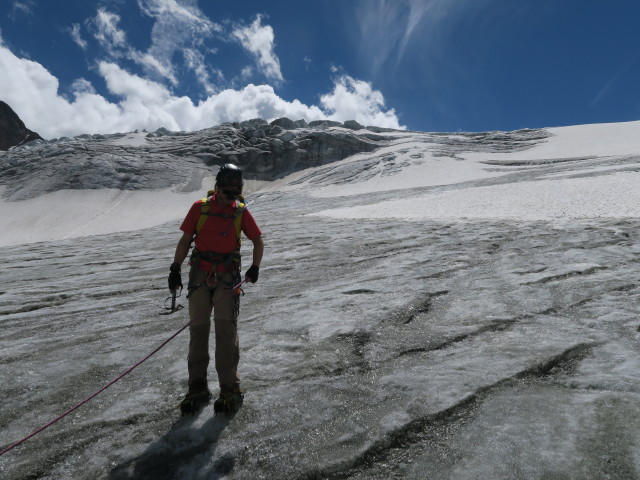J&ouml;rg am Alpeiner Ferner (30. Juli)