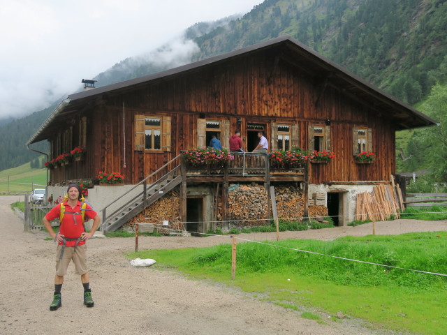Jörg in Lüsens, 1.634 m (31. Juli)