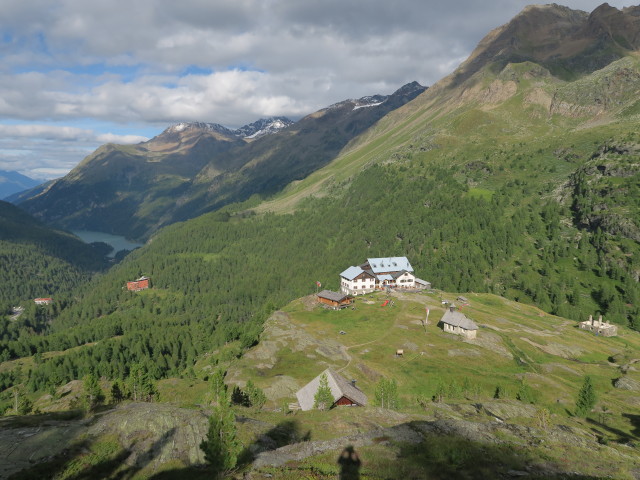 Martelltal vom Murmele-Klettersteig aus (6. Aug.)