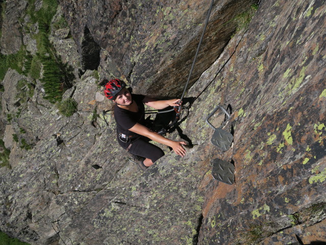 Fernau-Klettersteig: Miriam (13. Aug.)