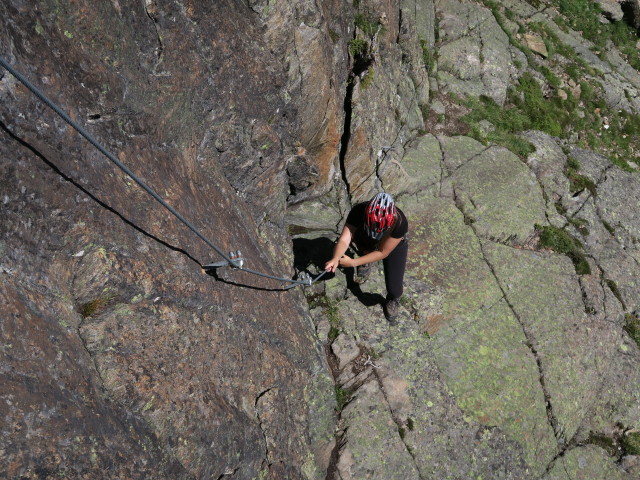 Fernau-Express-Klettersteig: Miriam (13. Aug.)