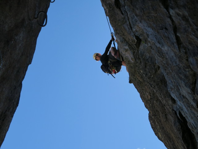 Fernau-Express-Klettersteig: Christoph (13. Aug.)