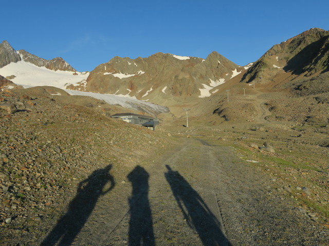 Weg 102 zwischen Dresdner H&uuml;tte und Station Gamsgarten (14. Aug.)