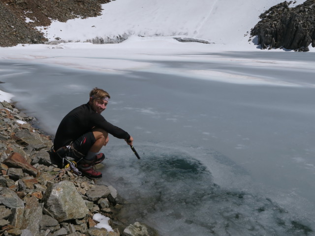 Christoph beim W&uuml;tenkarsee (14. Aug.)