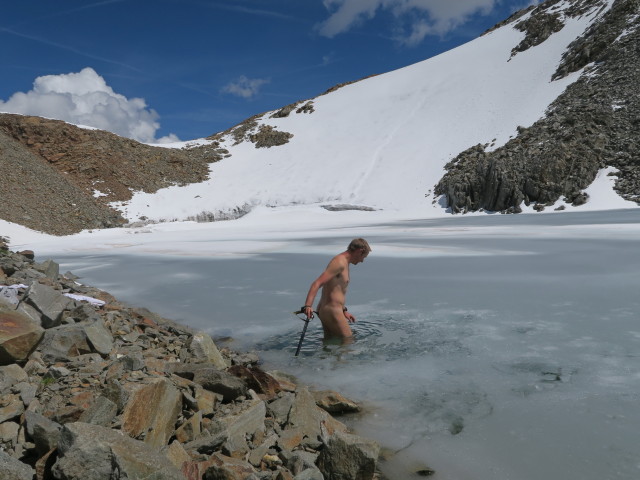 Ich im W&uuml;tenkarsee (14. Aug.)