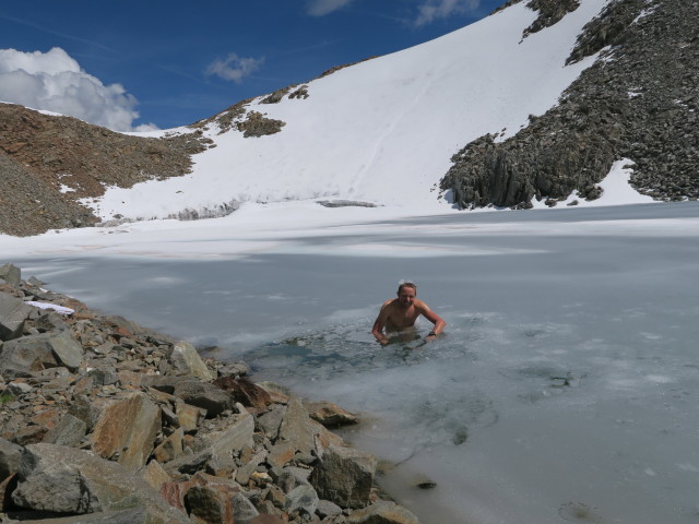 Ich im W&uuml;tenkarsee (14. Aug.)