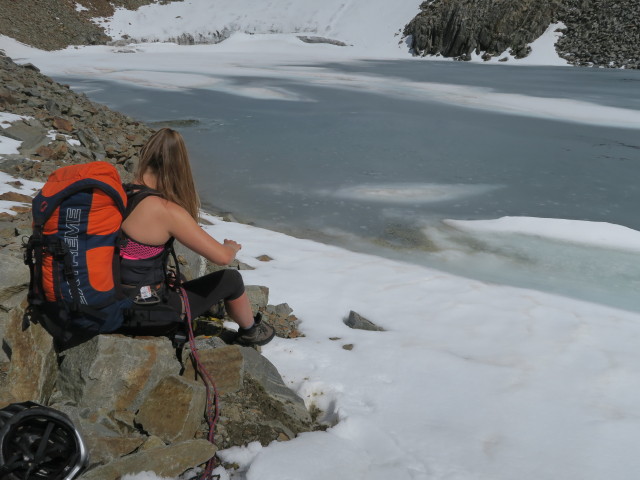 Miriam beim W&uuml;tenkarsee (14. Aug.)