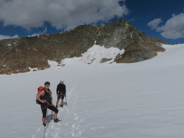 Miriam und Christoph am W&uuml;tenkarferner (14. Aug.)