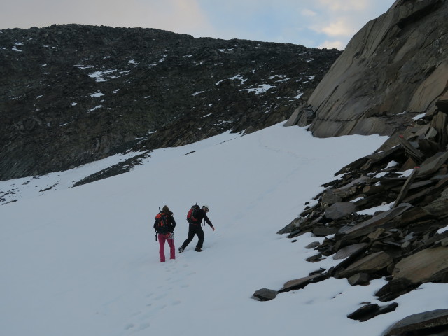 Miriam und Christoph am W&uuml;tenkarferner (15. Aug.)