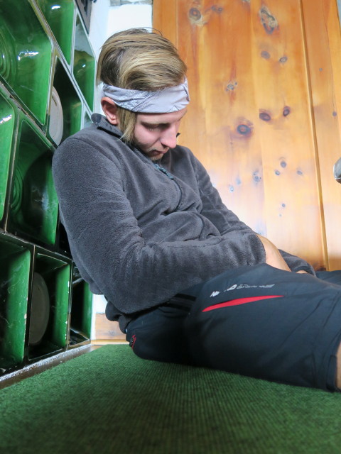 Christoph in der Hochstubaih&uuml;tte, 3.174 m (15. Aug.)